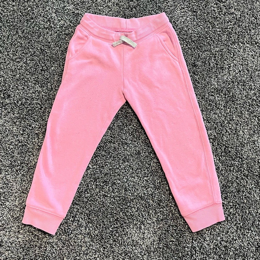 Pink jogger sweatpants